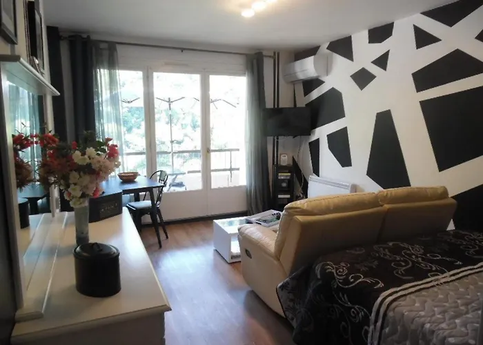 Apartment Confort Avec Balcon, Clim, Parking Prive, A 50m Des Thermes Et 100m Du Centre, A Amelie-les-bains - Fr-1-703-59 Amélie-les-Bains-Palalda